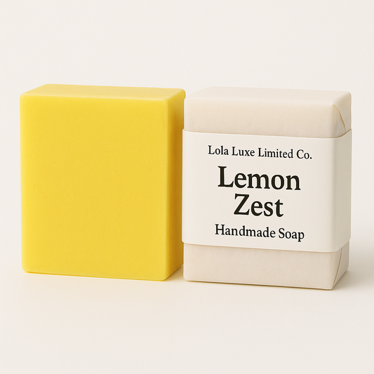 Lemon Zest- Lemon Scented Handmade Soap