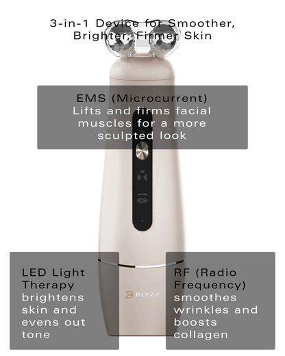 Blyss Luna – The Ultimate 3-In-1 Skin Rejuvenation Device
